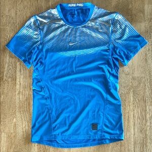 Nike Pro Bright Blue Performance Tee
